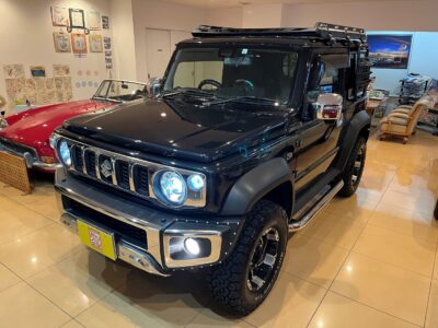 R.1(2019)年 スズキ ジムニーシエラ 1.5 JC 4WD アピオ7440キット40mmリフトUP ブラック 走行17,950km