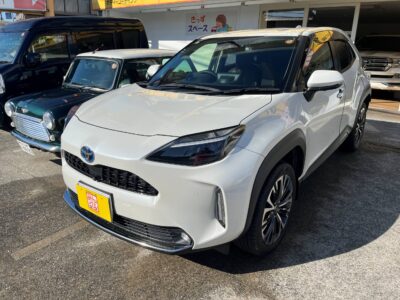 R.4年 トヨタ ヤリスクロス 1.5 ハイブリッド Z パールホワイト